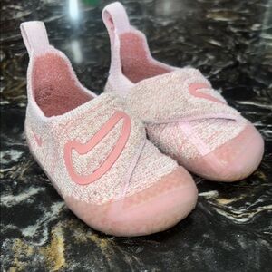 Nike Pink Toddler Walker Slip-On Shoes